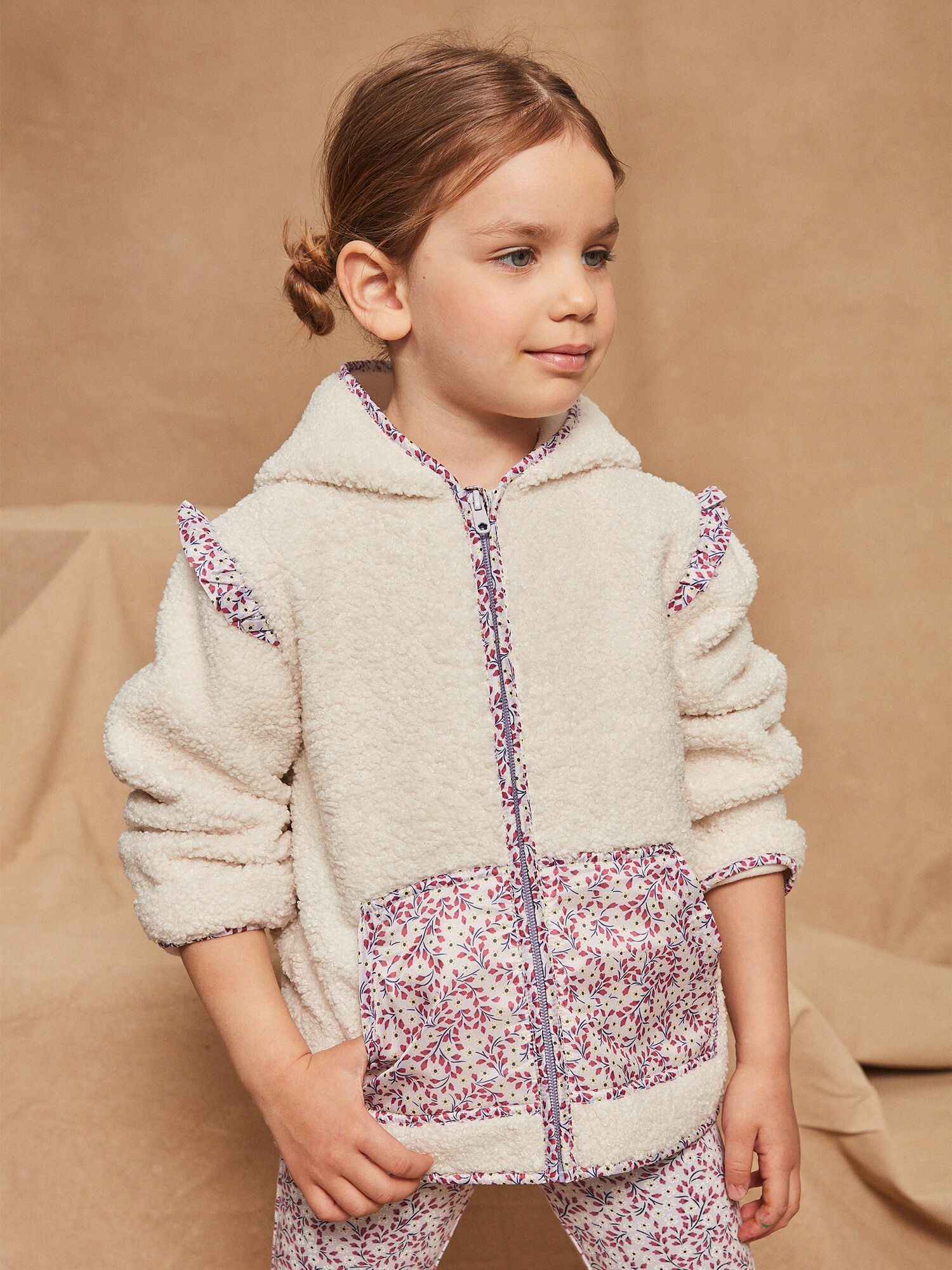 Gilet shop polaire fille